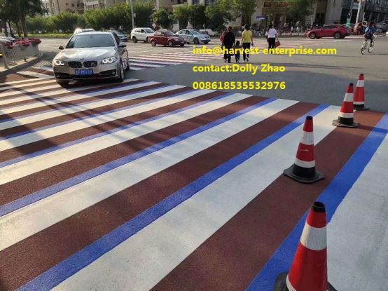 Pembangunan dan Aplikasi Permukaan Anti-gelincir Warna